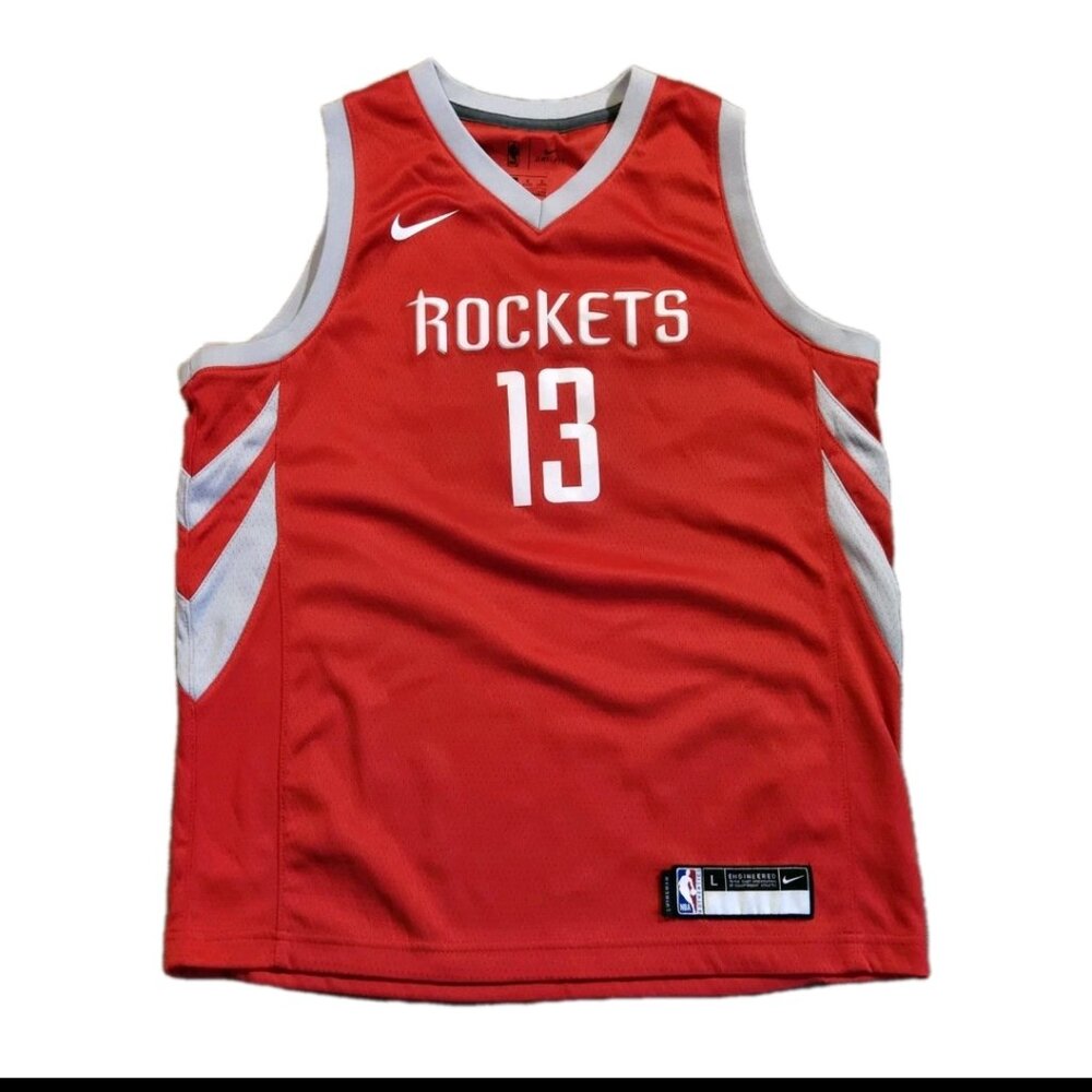 Nike Dri-Fit Houston Rockets Jersey Youth Large NBA Basketball James Harden 13